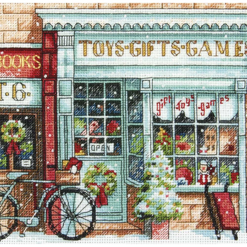 (image for) Gold Petites Toy Shoppe Counted Cross Stitch Kit